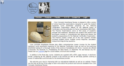 Desktop Screenshot of ccanesthesiareview.com